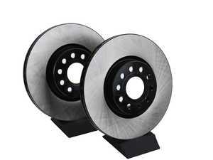 ES#3230757 - 125.33098KT - Front Brake Rotors - Pair (312x25) - Premium, high carbon, Cryo treated rotors - StopTech - Audi Volkswagen