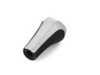 ES#47299 - 25117536019 - 5 Speed shift knob  - Leather and chrome shift knob - Genuine BMW - BMW