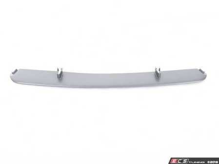 ES#448247 - 8J08071101RR - Front S-Line Lower Valance - Platinum Grey  - Platinum grey plastic lower valance on the bottom of the s-line front bumper - Genuine Volkswagen Audi - Audi