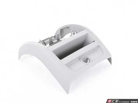 ES#2611670 - 51169206787 - F10 Rear Center console cover - Gray - Genuine BMW - BMW