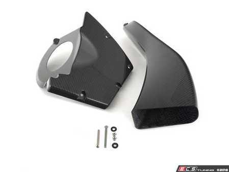 ES#3476954 - 024641ecs01KT - Carbon Fiber Intake Scoop & Overlay Kit - Full solution to give your factory intake system a performance look! - ECS - Audi