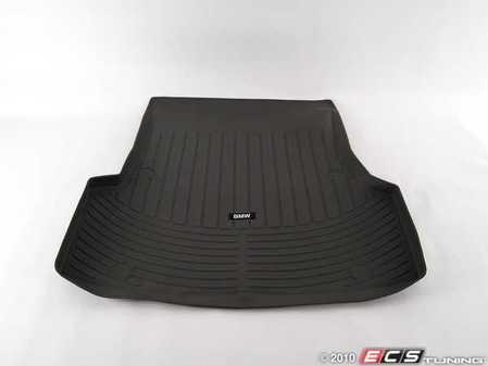 ES#195091 - 82110399161 - Rear Cargo Liner - Gray - Keep your trunk clean with this fitted All Weather mat from BMW - Genuine BMW - BMW