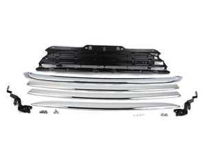 ES#2145270 - 63132209506 - Front Brackets And Grille - Chrome - Used with the additional fog / rally light install kit - Genuine MINI - MINI
