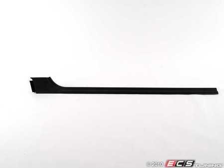 ES#124036 - 51478151391 - Door Sill Trim - left - Black, covers the inner door sill - Genuine BMW - BMW