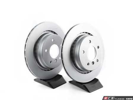 ES#3477684 - 34212227177kt4 - Rear Brake Rotors - Pair (312X20) - Left and right rear vented brake rotors - Pagid - BMW