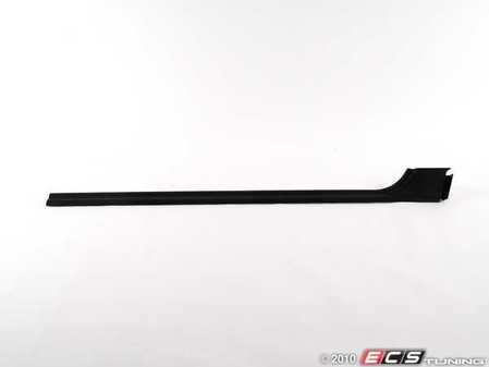 ES#124037 - 51478151392 - Door Sill Trim - Right  - Black, covers the inner door sill - Genuine BMW - BMW