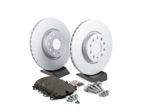 ES#2847770 - 5qd698151FKT - Front Brake Service Kit (312x25) - Featuring genuine rotors and pads. - Genuine Volkswagen Audi - Volkswagen