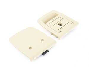 ES#122084 - 51476958163 - Trunk Floor Handle - Beige - Located in the carpet covering the cargo area - Genuine BMW - BMW
