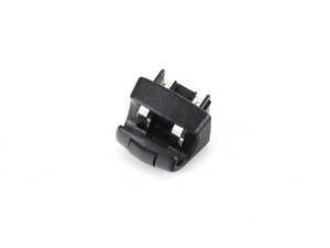 ES#1725145 - 20281007129051 - Visor Clip - Priced Each - Fits left and right sides - Black - Genuine Mercedes Benz - Mercedes Benz