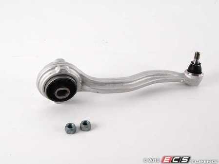 ES#2594302 - 2043304411 - Front Upper Control Arm - Right Side - With downward facing ball joint - Includes new bushing - Lemforder - Mercedes Benz