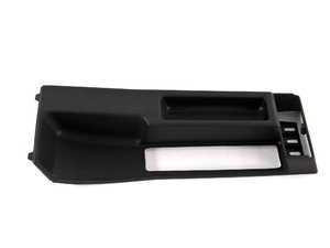 ES#80044 - 51161884246 - E30 Center Console - Black - Surrounds the parking brake - Genuine BMW - BMW