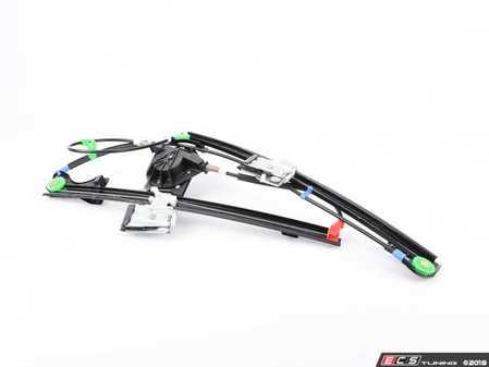 ES#3143120 - 1H0837401 - Manual Window Regulator - Driver (Left) - Does Not come with window crank - 1H0837401B - OSSCA - Volkswagen
