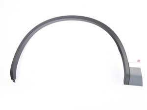 ES#2785907 - 7P6853717FGRU - Wheel Arch Trim - Left Front - Replacement chrome and satin black plastic wheel arch trim - Genuine Volkswagen Audi - Volkswagen