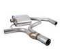 ES#2827375 - SSXAU248 - Cat-Back Exhaust System - Resonated - 2.76" stainless steel with dual GT100 polished tips - Milltek Sport - Audi