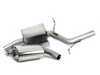 ES#2827375 - SSXAU248 - Cat-Back Exhaust System - Resonated - 2.76" stainless steel with dual GT100 polished tips - Milltek Sport - Audi