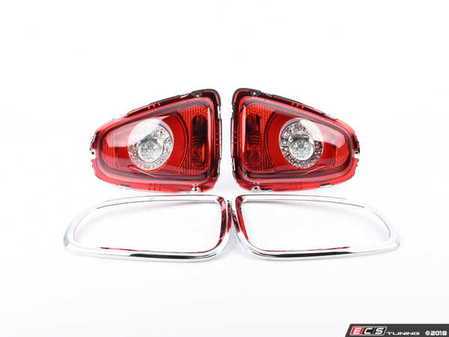 ES#3021589 - LTMINI11RLEDTM - F56 Style LED Tail Light Red - Pair LT-MINI11RLED-TM
 - Stylish aftermarket LED tail lights for your 2011+ R56 R57 R58 R59 with a red housing - Spec-D Tuning - MINI