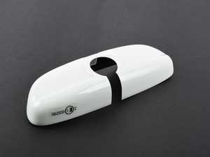 ES#2715058 - 51162353717 - Aspen White Cover Rearview Mirror - Attaches to the back of the center mirror. Manual dip. - Genuine MINI - MINI