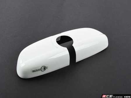 ES#2715058 - 51162353717 - Aspen White Cover Rearview Mirror - Attaches to the back of the center mirror. Manual dip. - Genuine MINI - MINI