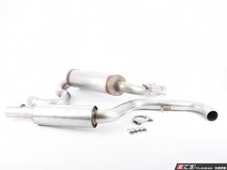 ES#3175548 - 252610 - Tiguan 2.0T 2.5" Cat-Back Exhaust System - Stainless Steel - 2.5" Stainless exhaust system with a single Magnaflow muffler and twin 3" angle cut tips! - Techtonics Tuning - Volkswagen