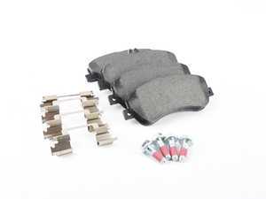 ES#2587991 - 0054206320 - Front Brake Pad Set - Includes Shims - Textar - Mercedes Benz