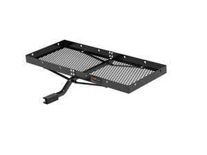 ES#3483369 - 18110 - Tray-Style Cargo Carrier - Adapter sleeve allows mounting on either 1 1/4" or 2" receiver tube - Curt Trailers - Audi Volkswagen MINI