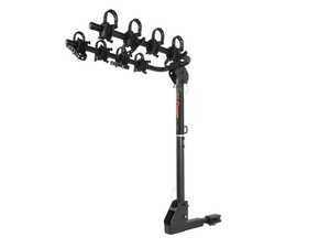 ES#3483351 - 18030 - Extendable Hitch-Mounted Bike Rack - Adapter sleeve allows mounting on either 1 1/4" or 2" receiver tube - Curt Trailers - Audi Volkswagen MINI