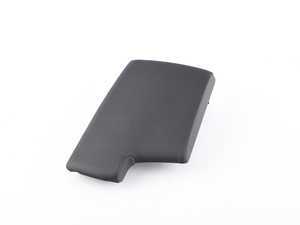 ES#83810 - 51167137552 - Center Console Armrest - Black Sensatec Leatherette - Replace your worn or broken armrest today - Genuine BMW - BMW