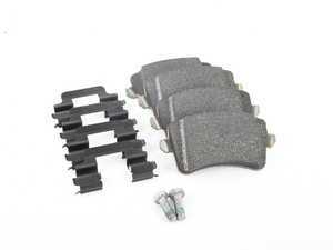 ES#3197264 - 8K0698451G - Rear Brake Pad Set - Restore the stopping power of your vehicle. Includes bolts and shims - Genuine Volkswagen Audi - Audi
