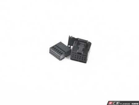 ES#1292477 - 8Z0972112 - Flat housing Connector  - Front Camera for Driver Assistance wiring connector - Genuine Volkswagen Audi - Audi Volkswagen