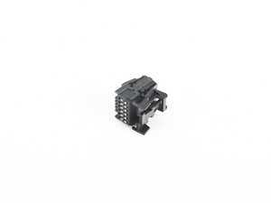 ES#3015718 - 8W0972112 - Connector Housing - 12 Pin Black  - 12 pin flat contact housing used in various areas in your European vehicle - Genuine Volkswagen Audi - Audi