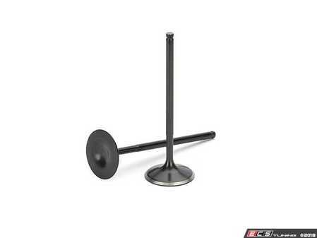 ES#4733389 - MCEVI-1012S - Supertech Exhaust Valve - Priced Each - Head 27.0mm (+3.8) - Black nitride coated, single groove exhaust valve. 118.37mm long, Head 27.0mm (+3.8) - Supertech - MINI
