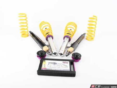 ES#3032549 - 15220033 - KW V2 Series Coilover Kit - Variant 2 coilovers offer sport handling with adjustable rebound dampening - KW Suspension - BMW