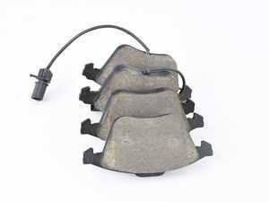ES#3476953 - 4F0698151D - Front Ceramic Brake Pad Set - Ceramic formula for smooth, low dust braking performance - Brembo - Audi