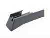 ES#1447945 - 9555213370101C - Front Seat Rail Cover - Left Rear - Black - Plastic trim for the seat track - Genuine Porsche - Porsche