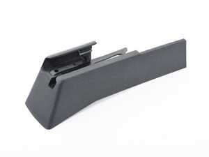 ES#1447945 - 9555213370101C - Front Seat Rail Cover - Left Rear - Black - Plastic trim for the seat track - Genuine Porsche - Porsche