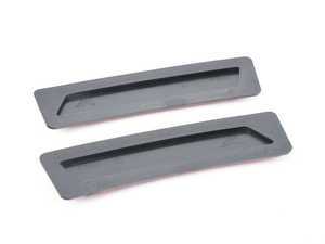 ES#3420923 - BM-0998-A83 - Painted Front Bumper Reflectors - Glacier Silver Metallic  - Clean up your front bumper with paint matched reflectors - AUTOTECKNIC - BMW