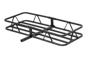 ES#3483372 - 18145 - Basket-Style Cargo Carrier - Fixed shank with adapter sleeve fits either 1 1/4" or 2" receiver - Curt Trailers - Audi Volkswagen MINI