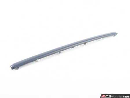 ES#74336 - 51117005987 - Front Bumper Guard Trim - Center - Replacement for your missing or damaged trim piece. - Genuine BMW - BMW