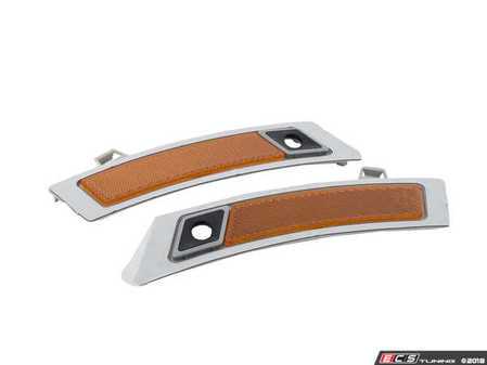 ES#1904201 - 63147274434 - E70 X5 Side Marker Light Set in Bumper Cover - Genuine BMW - BMW