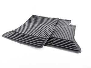ES#1875978 - 51472152348 - F07 Front All-Weather Mats - Black - Genuine BMW - Genuine BMW - BMW