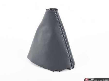 ES#3412402 - 5234-8K-504 - BFI Manual Leather Shift Boot - Silver Stitching - Compliment your BFI shift knob with a custom shift boot made from the finest materials available - Black Forest Industries - Audi