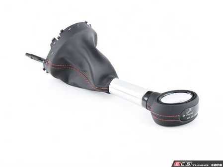 ES#3083475 - 61319391194 - JCW Automatic Gear Shift Knob - Leather Sport Automatic - Includes stitched knob and boot - Genuine MINI - MINI