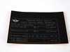 ES#207447 - 71222758020 - Exhaust Emissions Label Sticker - Priced Each - Replace your worn or lost sticker - Genuine MINI - MINI