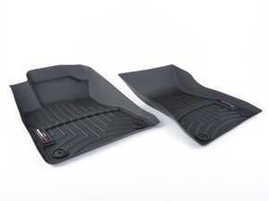 ES#3176647 - 449371 - Front FloorLiner DigitalFit - Black  - Laser measured for perfect fitment and ultimate protection against moisture and debris - WeatherTech - Audi
