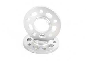 ES#3476429 - 021460TMS03-01 - 12.5mm Wheel Spacers - Silver (Pair) - Lightweight wheel spacers with a machined tab for easy removal - Turner Motorsport - Audi BMW MINI Porsche