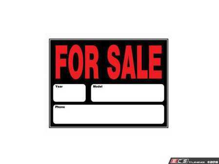 ES#3463441 - UNIVERSALFIX - For Sale Sign - For when all else fails. - Bremmen Parts - 