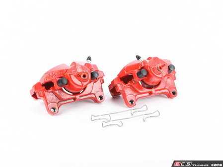 ES#3160798 - S2974A - Front Brake Calipers - Pair - Restore braking performance with fresh new powdercoated parts - Power Stop - Volkswagen