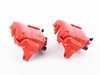 ES#3160798 - S2974A - Front Brake Calipers - Pair - Restore braking performance with fresh new powdercoated parts - Power Stop - Volkswagen