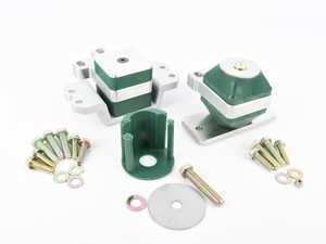 ES#4159860 - EBFI77-K5-6612 - BFI Stage 2 Mount Kit - Fully Assembled - Billet engine and transmission mounts with 85A durometer dogbone insert - Black Forest Industries - Volkswagen