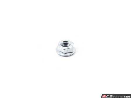 ES#3493782 - 96595A102 - Zinc-Plated Locking Nut - High-Strength Steel Serrated Flange Locknut, Class 10, Zinc-Plated, M8 x 1.25 mm Thread - Bremmen Parts - 